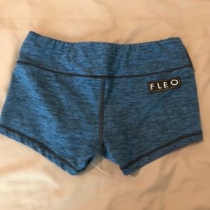cobalt blue fleo shorts small